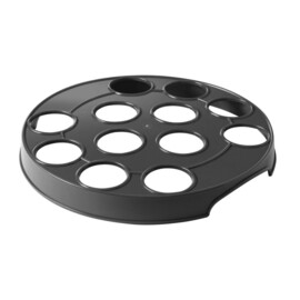 Bierglasträger | Schwarz | Ø315x(H)35mm Produktbild