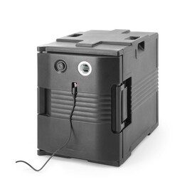 Thermo-isolierter Behälter mit Heizfunktion – Catering | GN 1/1 | 220-240V/200W | 477x680x(H)620mm Produktbild 2 S