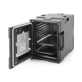 Thermo-isolierter Behälter mit Heizfunktion – Catering | GN 1/1 | 220-240V/200W | 477x680x(H)620mm Produktbild 3 S