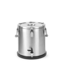 Isolierter tragbarer Behälter - mit Ablasshahn | Profi Line | 20L | Ø330x(H)360mm Produktbild