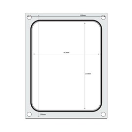 Matrize für Versiegelungsmaschine | ein zweiteiliger Behälter (227x178 mm) Produktbild 7 S