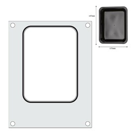 Matrize für Versiegelungsmaschine | ein Behälter (187x137 mm) Produktbild 3 S