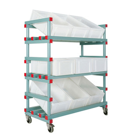 Displaywagen 1380 mm x 600 mm H 1570 mm Produktbild