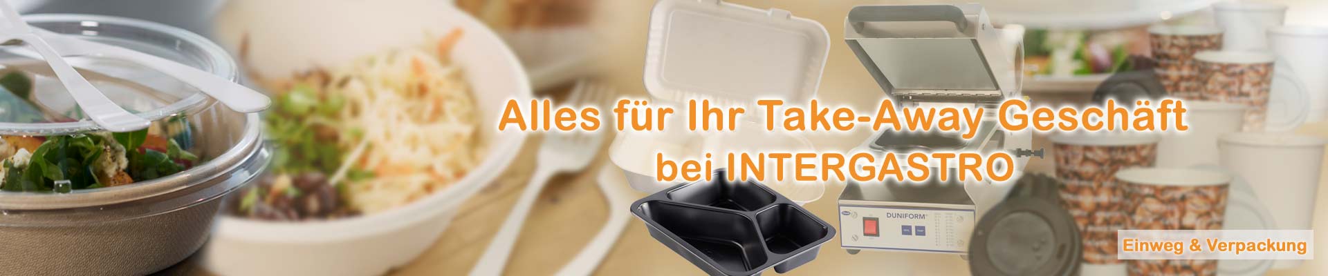 Alles für Ihr Take-Away Geschäft bei INTERGASTRO