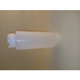 B-WARE | Quetschflasche 700 ml Kunststoff weiß Ø 75 mm Produktbild 6 S