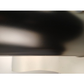 B-WARE | Mülleimer mit Schwingdeckel - Extra groß -, verzinkter Einsatz, Farbe: schwarz, pulverbeschichtet, Maße: Ø 38 cm, Höhe: 73 cm Produktbild 1 S