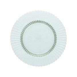 Glass plate ARCHIE sage green Ø 215 mm product photo