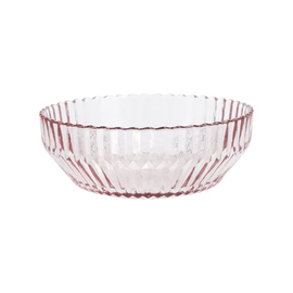 glass bowl ARCHIE rosé | 675 ml Ø 160 mm H 63 mm product photo