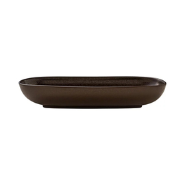 platter NIVO MOKKA deep stoneware 300 mm x 150 mm product photo  S