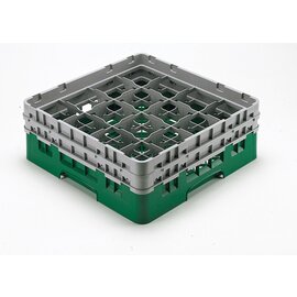 dishwasher basket | storage basket CAMRACK black 500 x 500 mm  H 267 mm | 16 compartments max Ø 111.1 mm  H 215 mm product photo