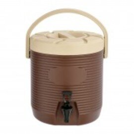 thermal beverage container beige brown 12 ltr Ø 300 mm  H 340 mm product photo
