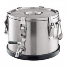 thermal beverage container stainless steel 10 ltr Ø 300 mm  H 240 mm product photo