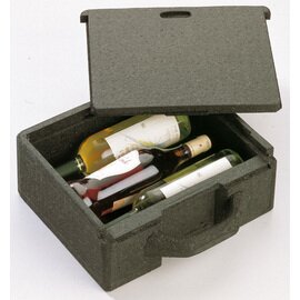 box HOT & COOL black 7.5 ltr  | 380 mm  x 300 mm  H 130 mm product photo  S