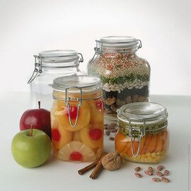 preserving jar 200 PRIMIZIE ERMETICO | 200 ml H 84 mm • clip lock|rubber ring product photo  S