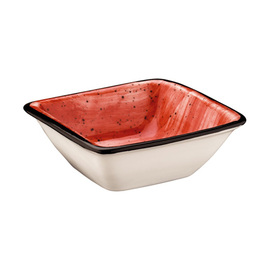 bowl AURA PASSION Moove rectangular porcelain 90 mm x 80 mm H 30 mm product photo