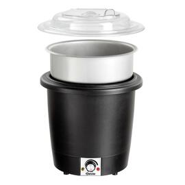 stockpot hinged lid transparent lid 230 volts 450 watts 10 ltr  Ø 330 mm  H 380 mm product photo  S