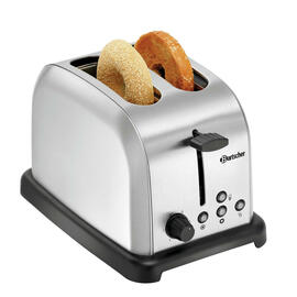 toaster TBRB20 stainless steel | 2-slot incl. 1 bun attachment product photo  S