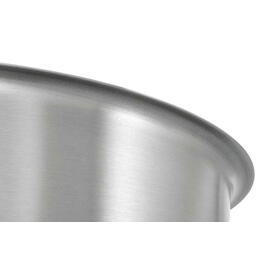 frying pan stainless steel Ø 200 mm with lid | suitable for induction product photo  S