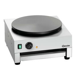 crêpe baking device 1CP400 with 1 baking plate electric 230 volts 3000 watts product photo  S