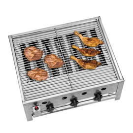 tabletop gas roaster TB1000R with grill grid product photo  S