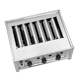 tabletop gas roaster TB1000R with grill grid product photo  S
