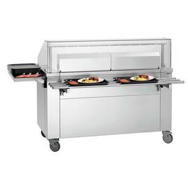 107278 Tablettrutsche KST3240 Plus, Material: CNS 18/10, inkl. Befestigungsmaterial, Maße.: B 1490 x T 345 x H 130 mm, Gewicht: 4,4 kg product photo  S