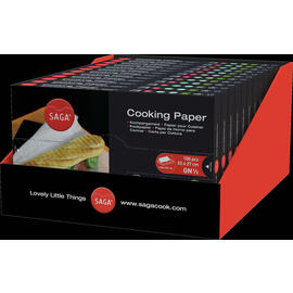 cooking parchment paper 12 x 100 sheets  L 330 mm  B 270 mm product photo  S