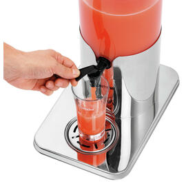 beverage dispenser plastic stainless steel DEW5 5 ltr product photo  S