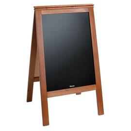 B-STOCK | menu board bistro • wood rectangular 530 x 795 mm L 660 mm x 565 mm H 1210 mm product photo  S