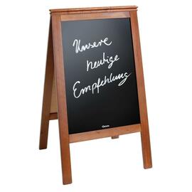 B-STOCK | menu board bistro • wood rectangular 530 x 795 mm L 660 mm x 565 mm H 1210 mm product photo  S