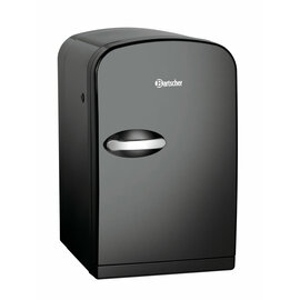 milk fridge KV6LTE black 6 ltr | suitable for 2 tetrapaks à 1 ltr | thermoelectric product photo  S