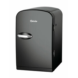 milk fridge KV6LTE black 6 ltr | suitable for 2 tetrapaks à 1 ltr | thermoelectric product photo  S