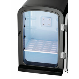 milk fridge KV6LTE black 6 ltr | suitable for 2 tetrapaks à 1 ltr | thermoelectric product photo  S