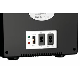milk fridge KV6LTE black 6 ltr | suitable for 2 tetrapaks à 1 ltr | thermoelectric product photo  S