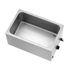 water bath | bain marie gastronorm - 200 mm  • 1200 watts | drain tap product photo  S