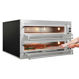 pizza oven ET 205  • 2 x 9 pizzas Ø 33 cm  • 400 volts product photo  S