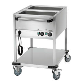 food serving trolley WB2110 heatable  • 2 basins product photo  S