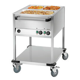 food serving trolley WB2110 heatable  • 2 basins product photo  S