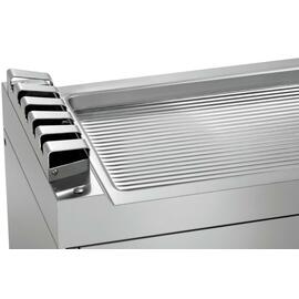 285071 Spritzschutz 740, Edelstahl, 354 x 470 x H 120 mm, Gewicht: 2,9 kg, zu Elektro-Griddleplatte product photo  S