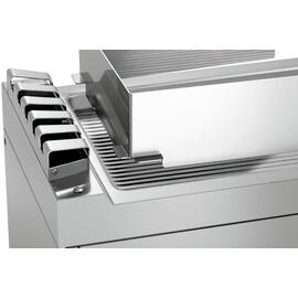 285071 Spritzschutz 740, Edelstahl, 354 x 470 x H 120 mm, Gewicht: 2,9 kg, zu Elektro-Griddleplatte product photo  S