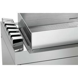 285071 Spritzschutz 740, Edelstahl, 354 x 470 x H 120 mm, Gewicht: 2,9 kg, zu Elektro-Griddleplatte product photo  S