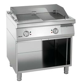 285076 Spritzschutz 780, Edelstahl, 716 x 412 x H 125 mm, Gewicht: 3,05 kg, zu Elektro-Griddleplatte product photo  S