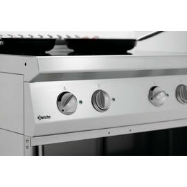 induction stove 700 4 FLOU-1 400 volts 20 kW | open base unit product photo  S