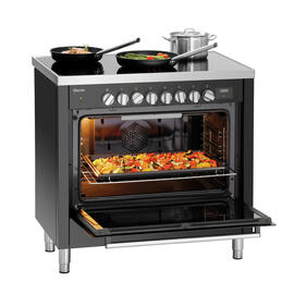 induction stove 6K-EBMF 400 volts with Baking oven electric | 6 cooking zones product photo  S