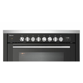 induction stove 6K-EBMF 400 volts with Baking oven electric | 6 cooking zones product photo  S