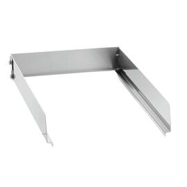 296072 Spritzschutz 940 aus Edelstahl, B 400 x T 720 x H 100 mm, 2,8 kg product photo