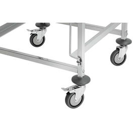 Rinsing basket trolley ASP700 | suitable for 7 dishwasher baskets of 500 x 500 mm each product photo  S