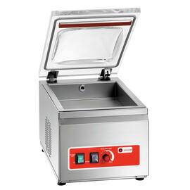vacuum packaging machine K 250/150L compartment device 150 ltr / min sealing seam 250 mm product photo  S