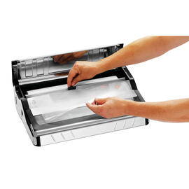vacuum packaging machine 420/20L stick device 20 ltr / min sealing seam 420 mm product photo  S