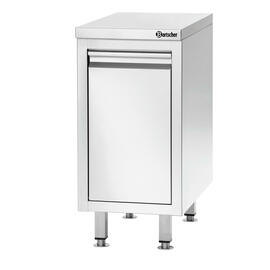 litter bin cabinet 700A1 340 mm x 700 mm H 850 mm | 1 drawer inner container product photo  S